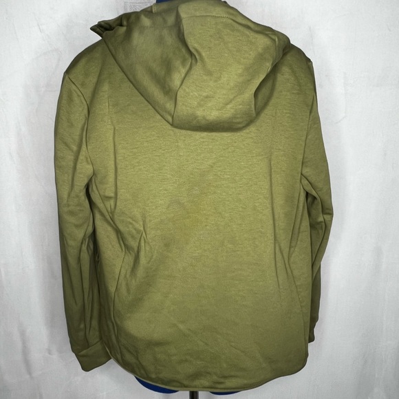 Adidas Men Hiking Varilite Hybrid Outdoor Jacket Focus Green GT9199 - Picture 5 of 5